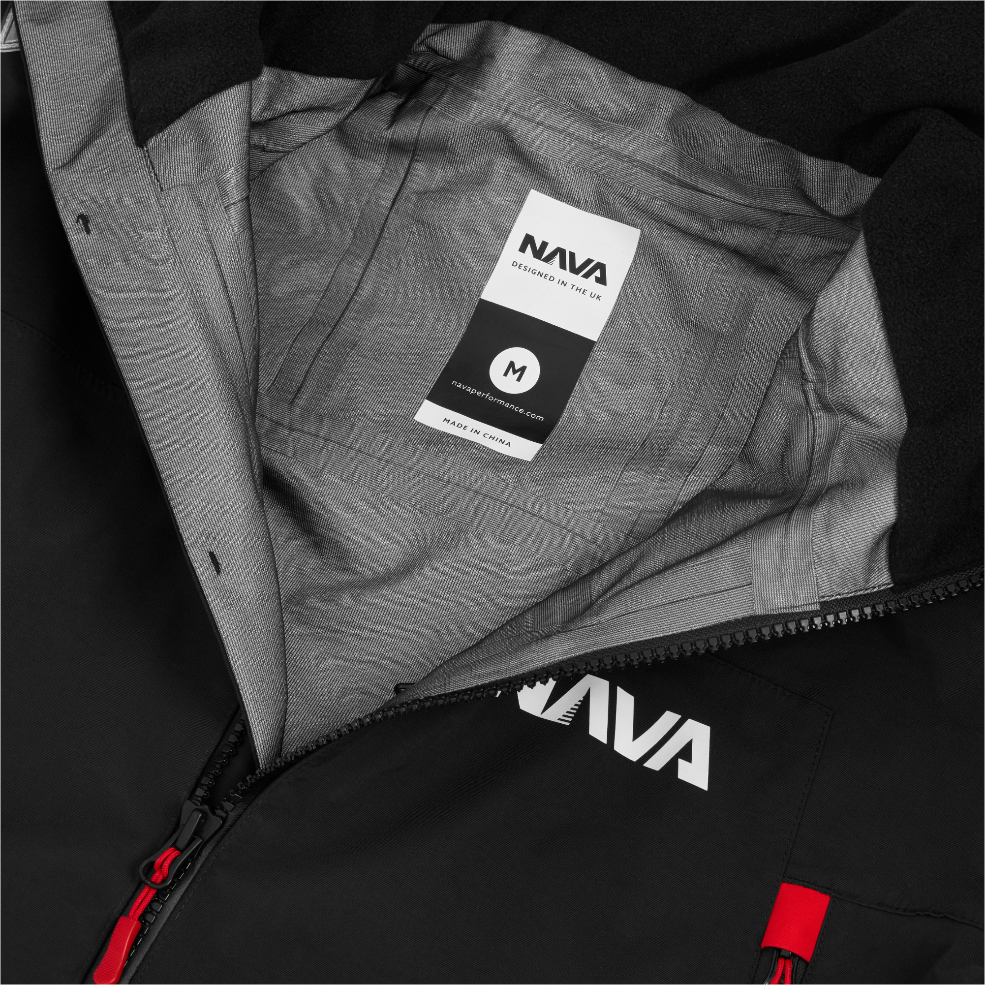 2025 Nava Performance Mens NV2 Pro Jacket NAVANV2PJ01 - Black